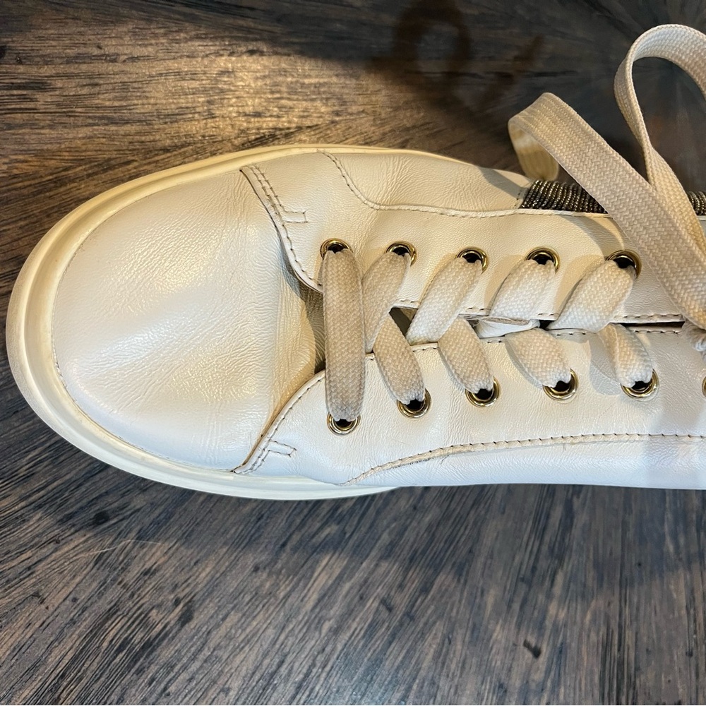 Vaneli Women’s Yavin White Nappa Casual Sneakers. Size 8.5. - Picture 7 of 10